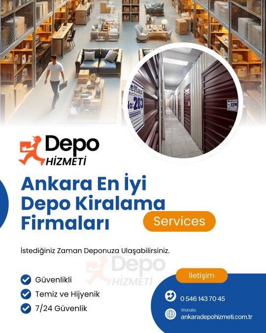 Ankara En İyi Depo Kiralama Firmaları